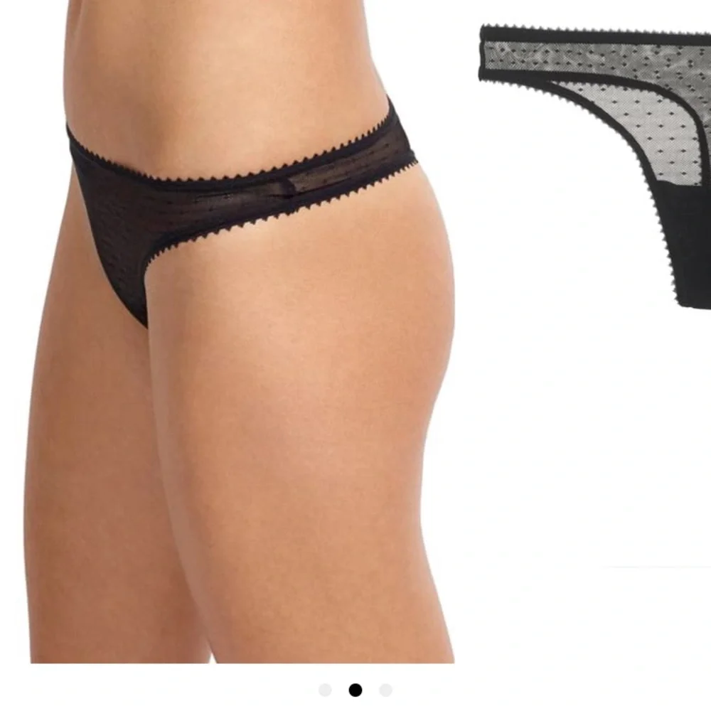 J.Crew NWT Set of 2 Point d’Esprit thong
